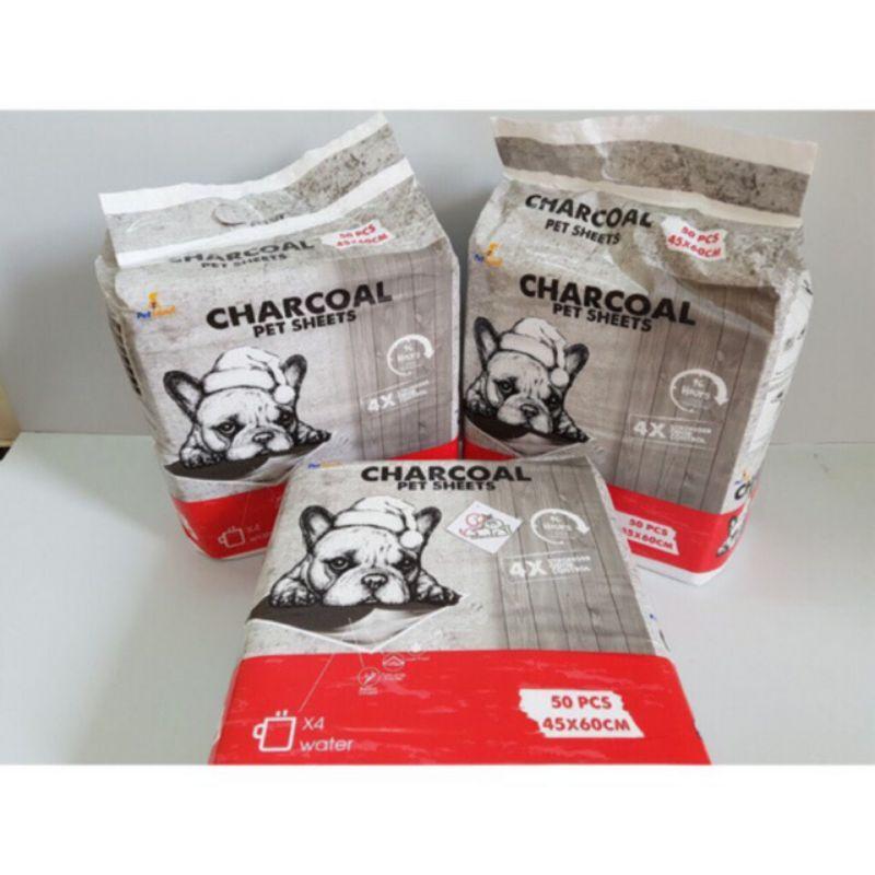 lót vệ sinh than hoạt tính charcoal cho chó mèo