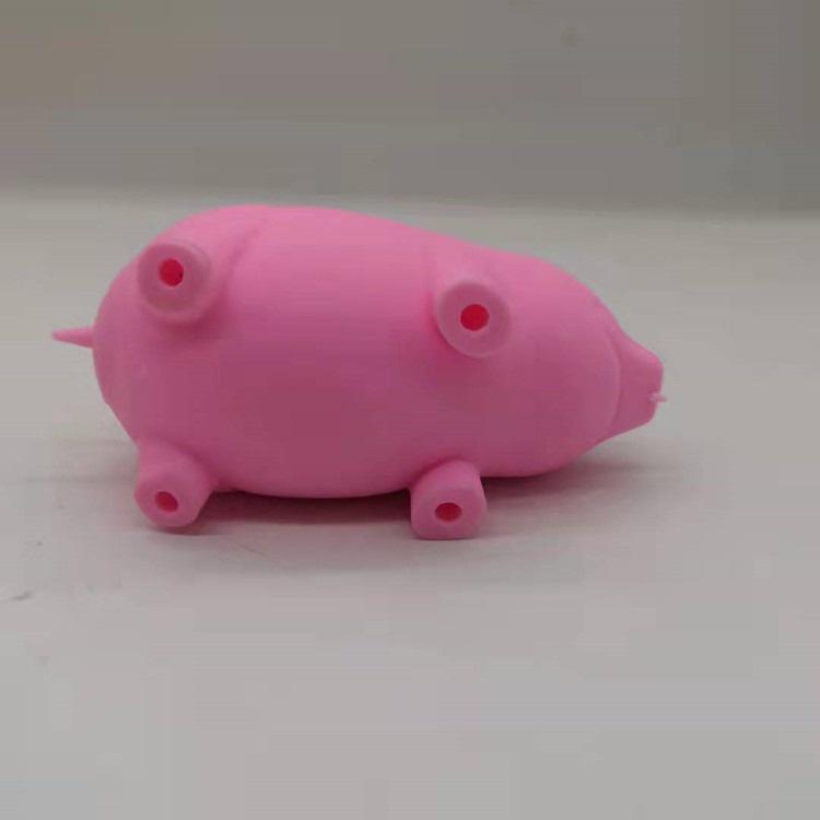 Bánh bao heo hồng heo trắng màn thầu squyshi mềm mại squishy mochi
