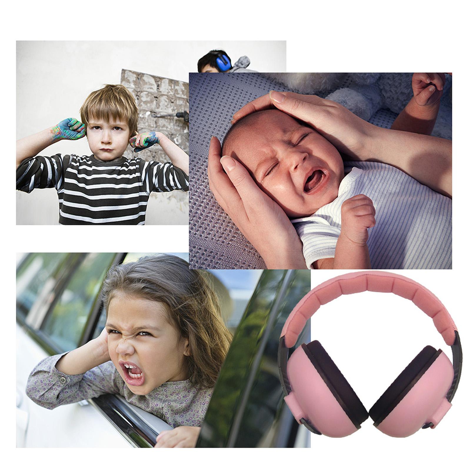 Bịt tai bảo vệ thính giác cho trẻ em với tai nghe chống ồn 21dB NRR, kiểu dáng thời trang.