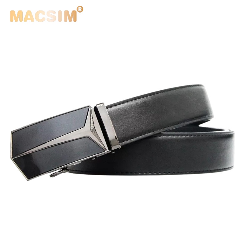 Thắt lưng nam da thật cao cấp nhãn hiệu Macsim MS039