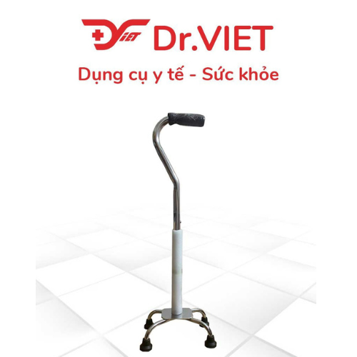 GẬY CHỐNG 4 CHÂN INOX DCG01 – ĐỨC CƯỜNG (Phân loại CONG)