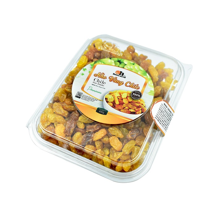 Nho Khô Vàng Smilenuts hộp nhựa 500g - Nhập Khẩu Từ Chile