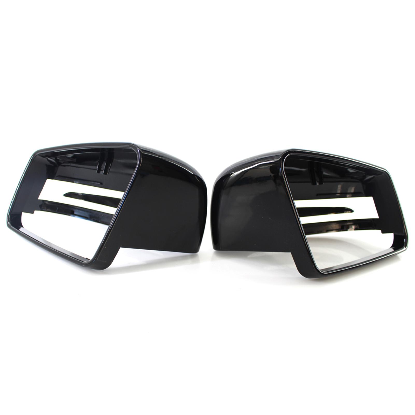 1 Pair Rearview Mirror Cover Carbon Fiber Replacement for Benz E C-Class W212 W204 W221 2009-2013
