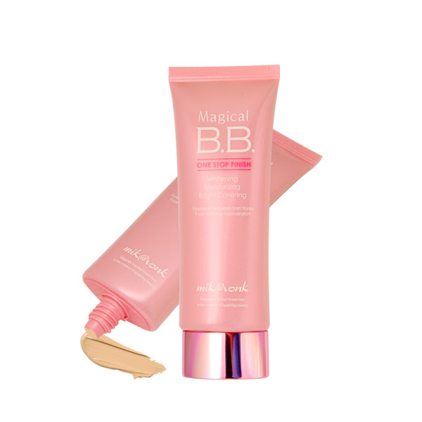 Kem nền trang điểm Mik@vonk Magical BB Cream Hàn Quốc 60g tặng kèm móc khoá