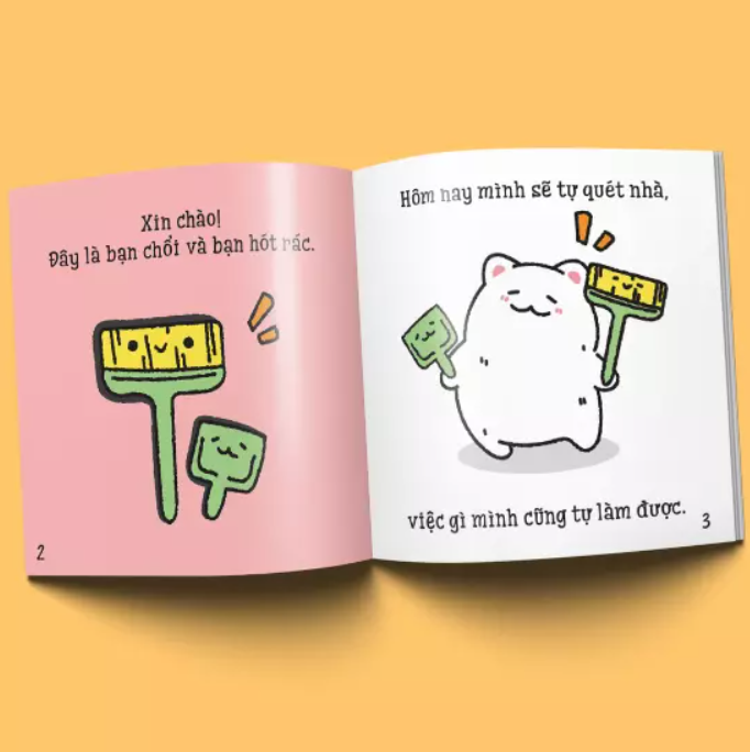 Những Mẩu Chuyện Vụn Vặt Của Maru - Maru Quét Nhà (Ehon Maru) - Tái Bản 2019