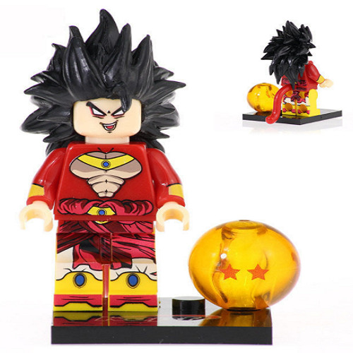 Mô hình nhân vật Dragon Ball Broly Trunks Gotenks Latiz Minifigure 08