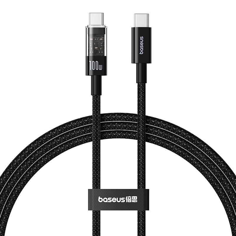 Cáp Sạc Nhanh Baseus Gem C to C 100W (Fast-Charging Data Cable) - Hàng chính hãng