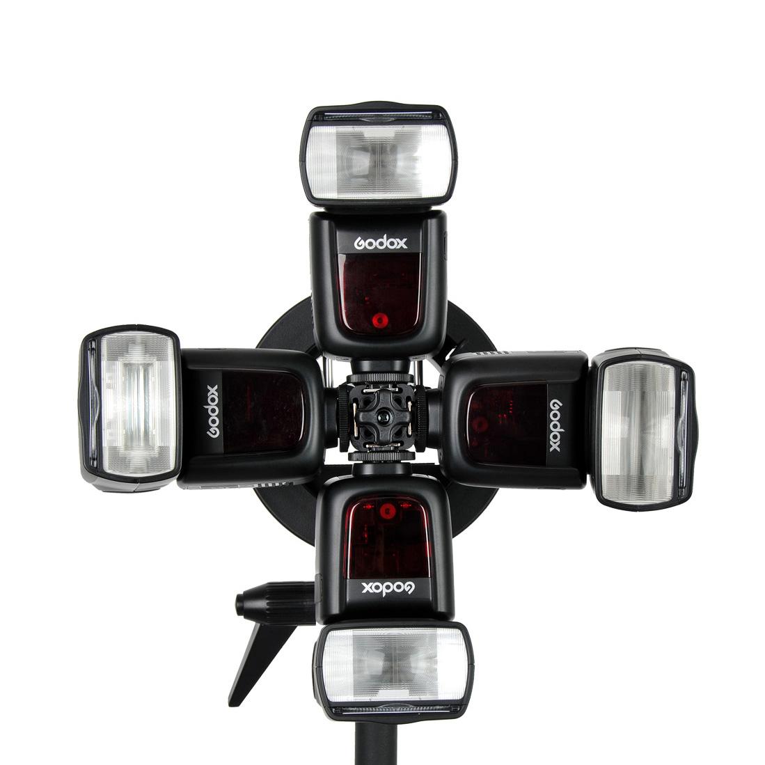 Bộ chuyển đổi đèn Speedlite đa năng Godox S-FA Bốn bộ điều hợp cho đèn flash
