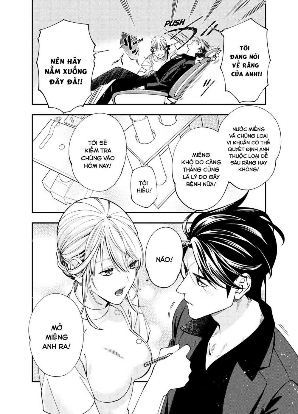 excuse me dentist, its touching me! chapter 2 12