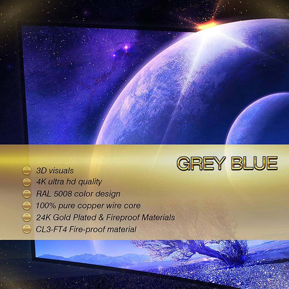 Cáp HDMI to HDMI tốc độ cao cho PC máy chiếu HDTV 2.0 4k 60Hz 3D UHD