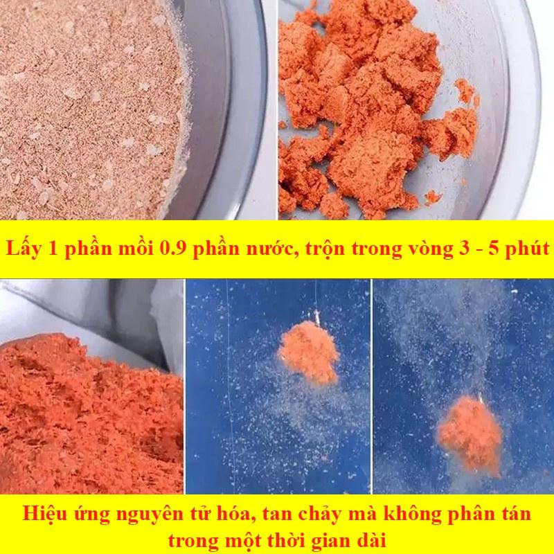 Mồi câu cá HUA tổng hợp tổng hợp chuyên câu cá chép cá trắm diếc siêu nhạy chất lượng cao giá rẻ AK FISHING