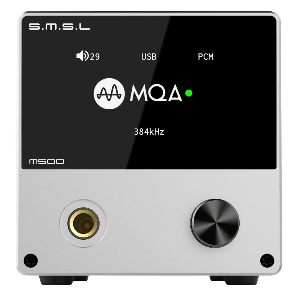 SMSL M500 Audio DAC MQA ES9038PRO XMOS XU216 Bộ khuếch đại tai nghe DSD512 bản địa