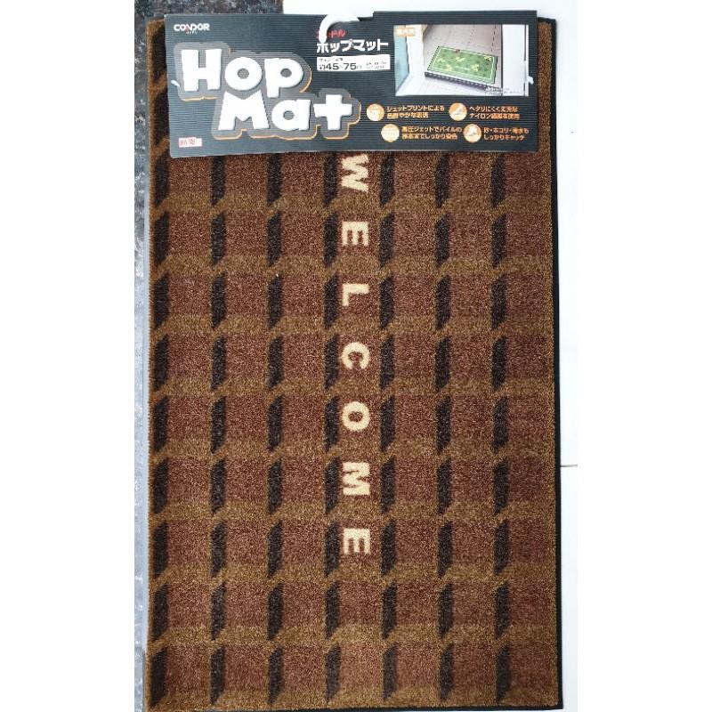 THẢM DOORMAT WELCOME HOPMAT CHUYÊN GIA LẤY BUI ĐẤT SIZE LỚN 60X90CM CONDOR