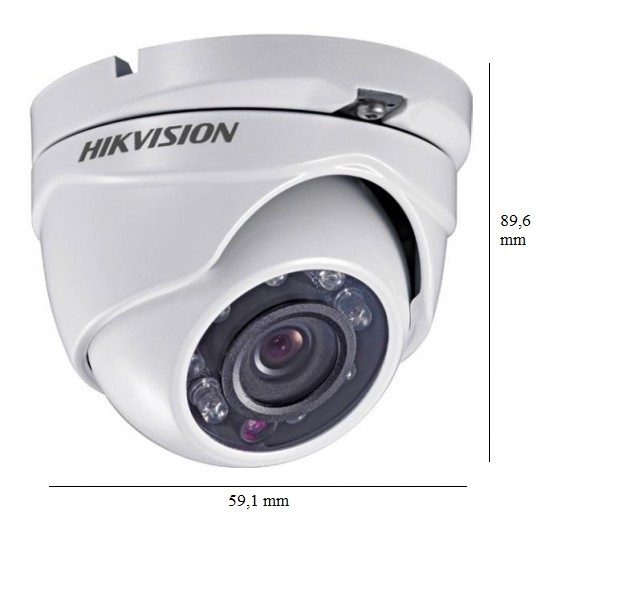 Camera HD-TVI Dome Hồng Ngoại 2MP HIKvision DS-2CE56D0T-IRM - Hàng Chính Hãng