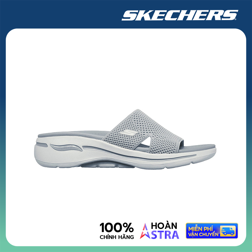 Skechers Nữ Dép Quai Ngang GOWalk Arch Fit - 140224-GRY