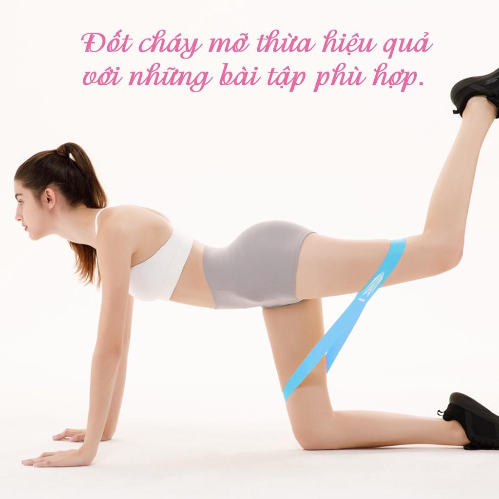 Dây Kháng Lực Cao Su Veidoorn, Dây Mini Band Tập Mông Tập Yoga