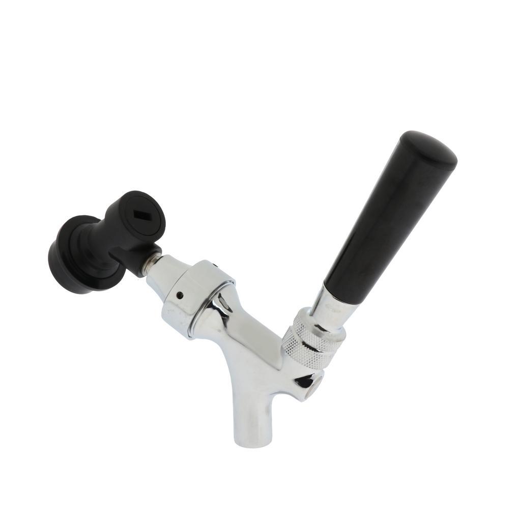 Draft Beer Faucet Tap Keg Faucet Kegerator Faucet / Tap with Handle Stainless Steel