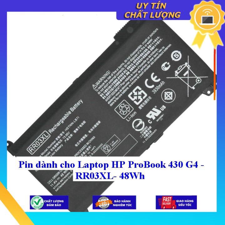 Pin dùng cho Laptop HP ProBook 430 G4 RR03XL 48Wh - Hàng Nhập Khẩu New Seal