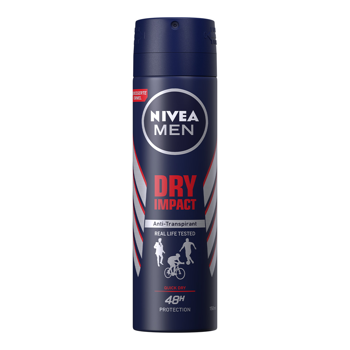 Xịt Ngăn Mùi NIVEA MEN Dry Impact Khô Thoáng 150ml - 81602
