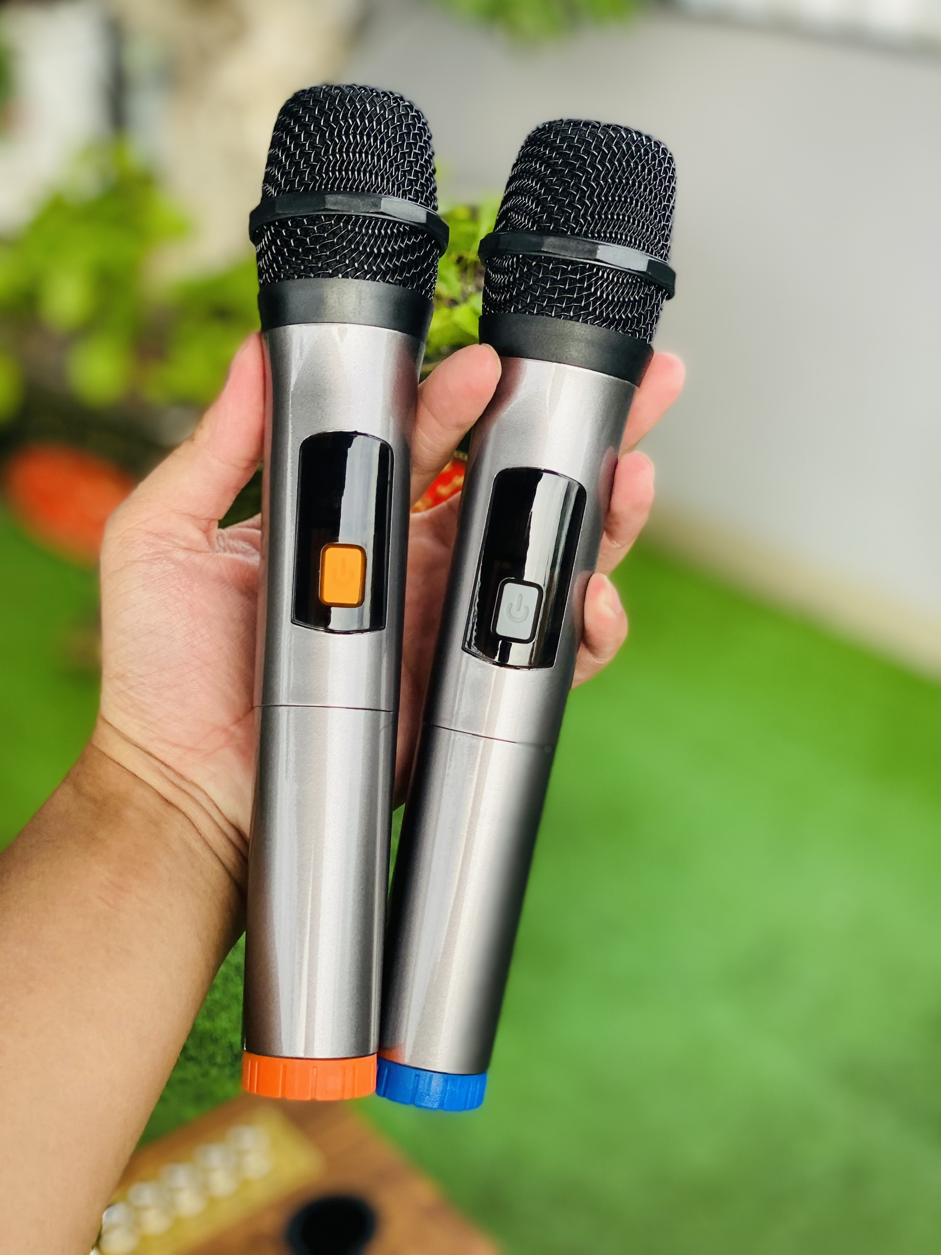 Loa Xách Tay Karaoke Nghe Nhạc K1 ProMax – Bass Đôi 15cm, Công Suất 200W, 6 Đường Tiếng, Kèm Micro Hát Hay Hàng Nhập Khẩu