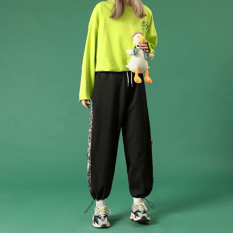 Quần Dài Kẻ Sọc Thời Trang Hàn Quốc Cho Nữ Size M-3Xl