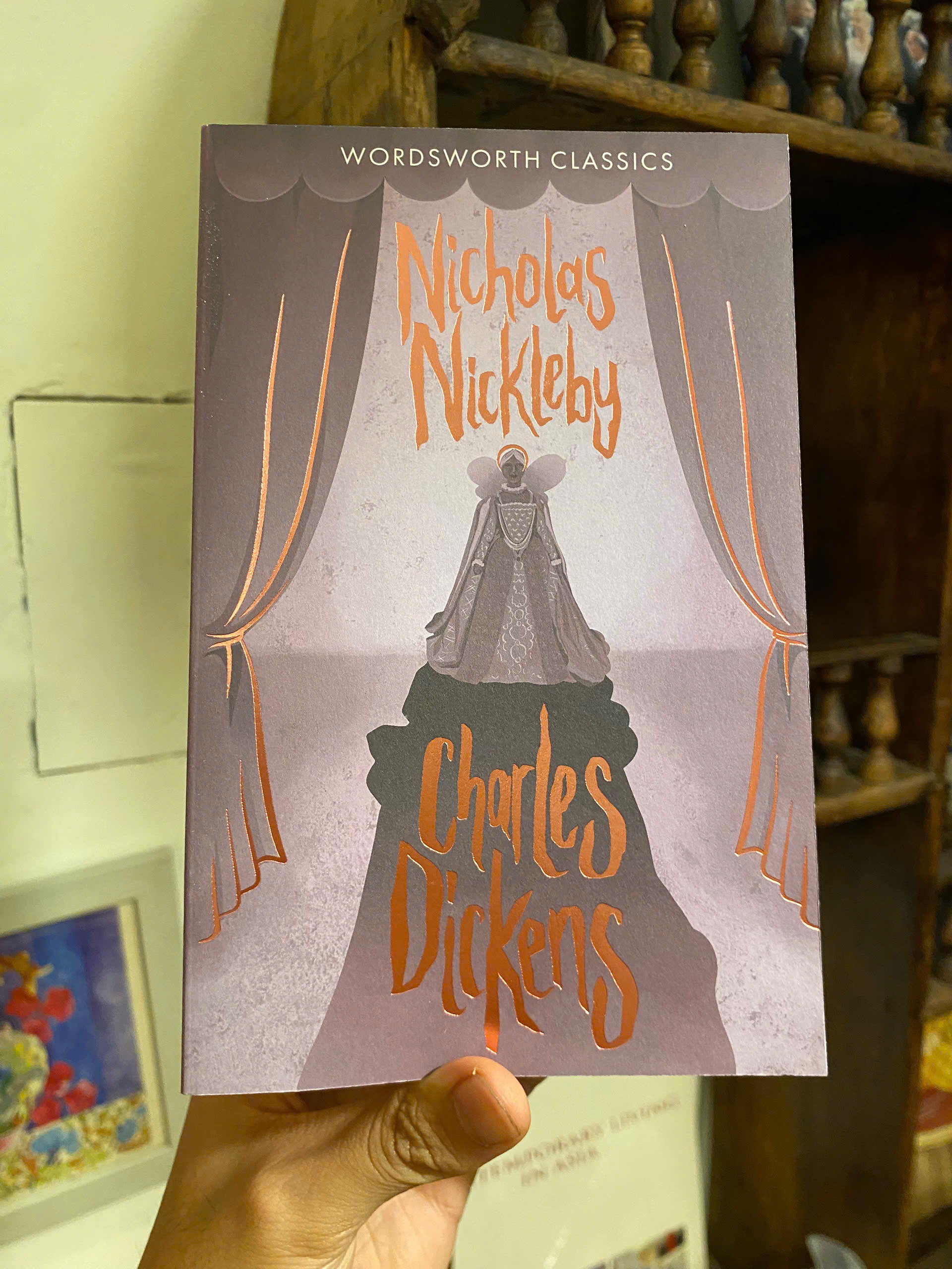 Sách - Nicholas Nickleby (Wordsworth Classics) by Charles Dickens | English Classics Fiction