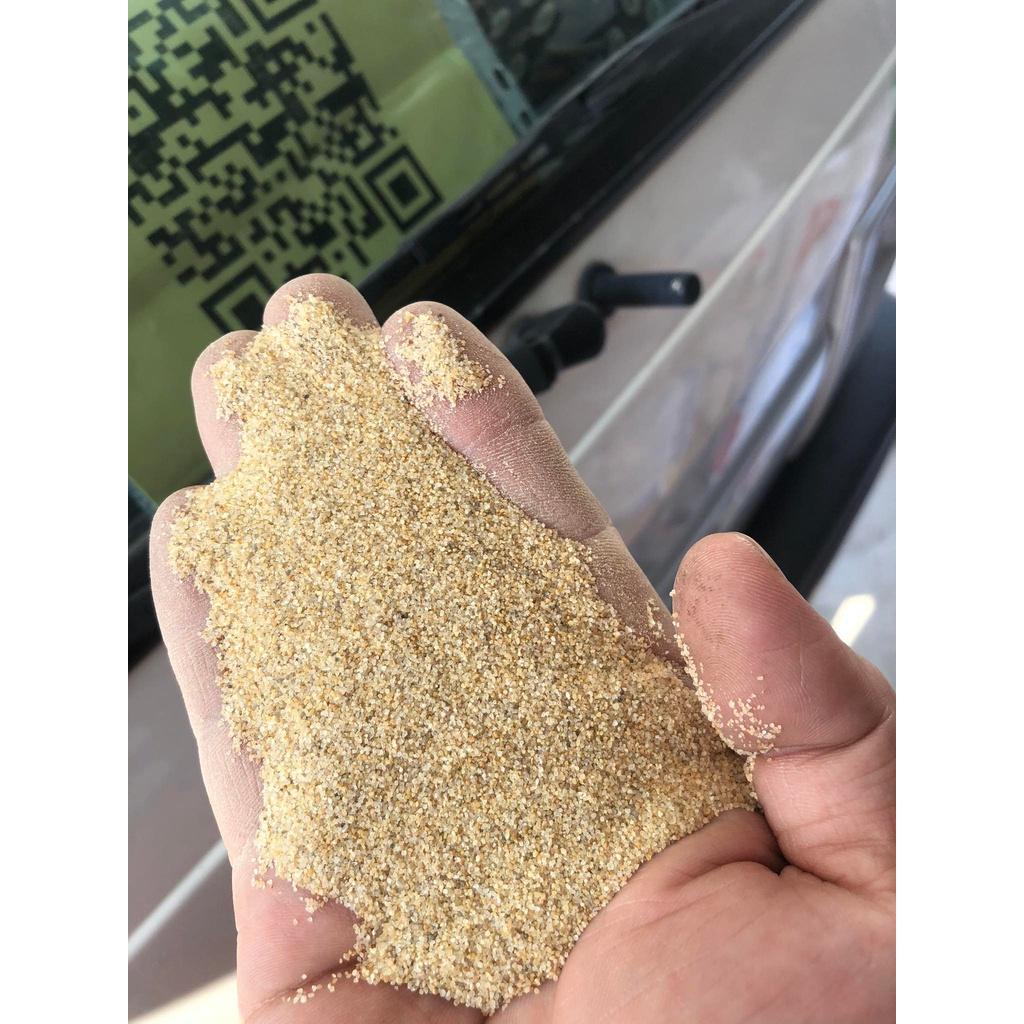 Cát Nắng Vàng Trải Nền Bể Cá - Cát nắng vàng loại Tốt nhất - Trải Nền Trang Trí hồ Cá, Bể Thủy Sinh - bể cá cảnh
