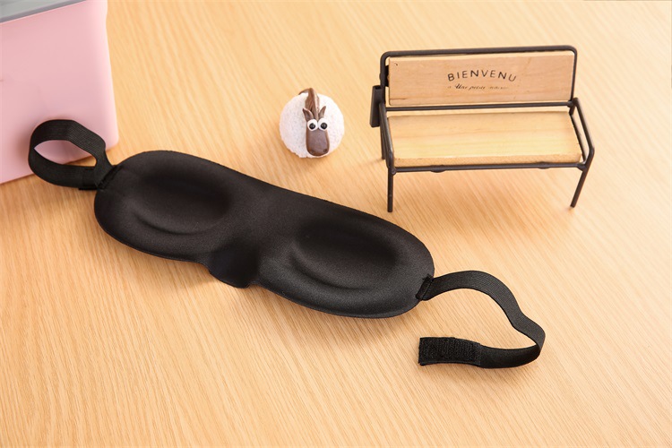 Bộ Bịt Mắt Ngủ 3D Tặng Kèm Bịt Tai Chống Ồn Màu Ngẫu Nhiên