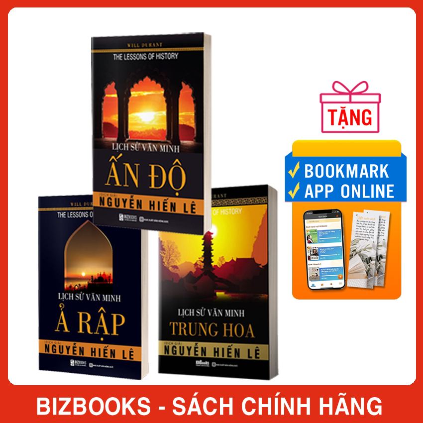 Bộ Sách Lịch Sử Văn Minh Các Quốc Gia Trung Quốc - Ấn Độ - Ả Rập