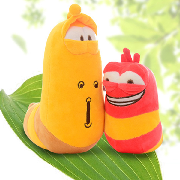 Hình ảnh Gấu Bông Sâu Larva Đỏ (40 Cm) Gb04