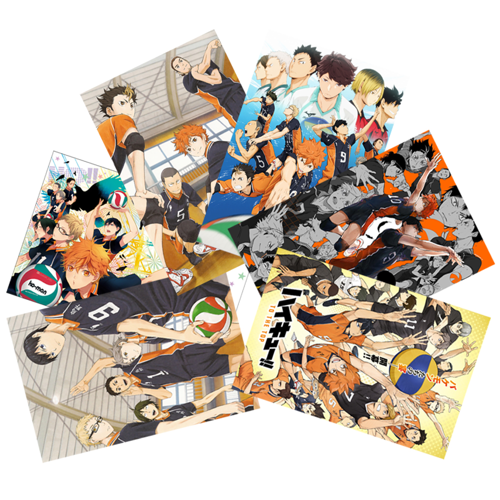 Tranh Poster SET 5 tấm Haikyuu 21cmx30cm ảnh khác nhau