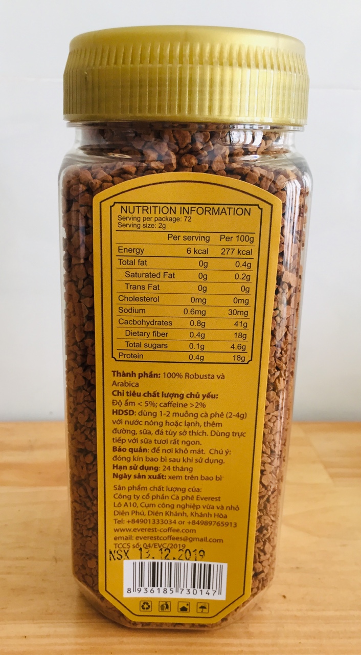 Cà phê hòa tan sấy lạnh Gold Blend hũ 150g