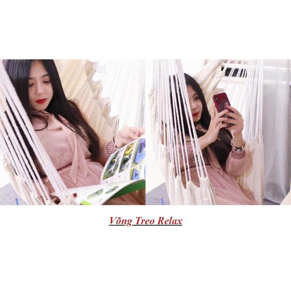 Võng Treo Relax tặng Móc treo, Gối lót, Kê cổ U - ShopToro - AsiaMart