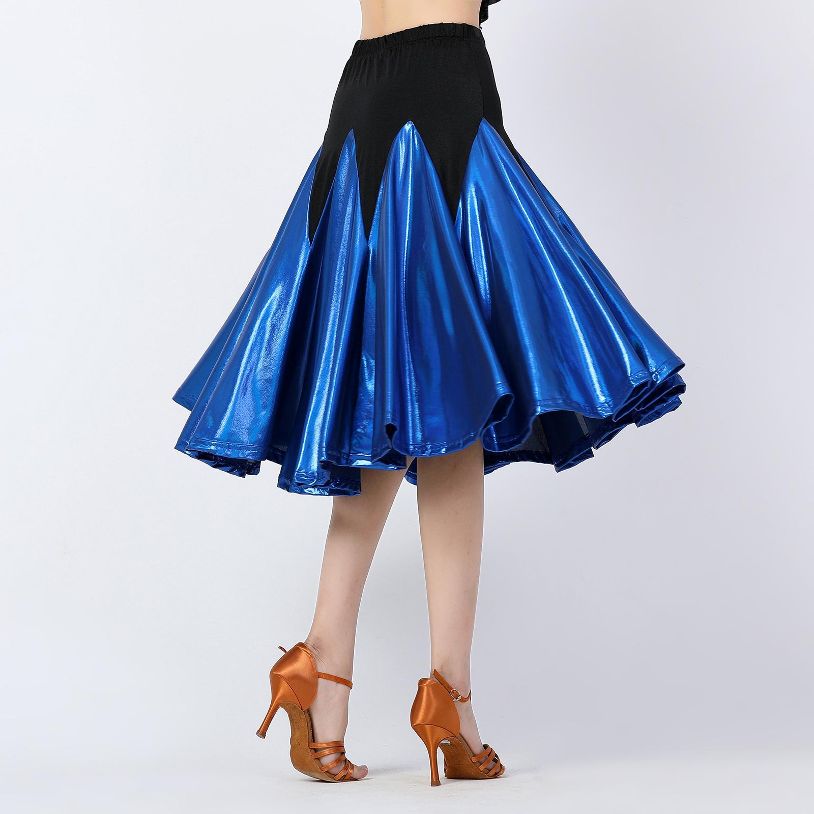 Ballroom Dance Skirts Party Cha Cha Dress Square Dancing Costume Big Swing Skirts