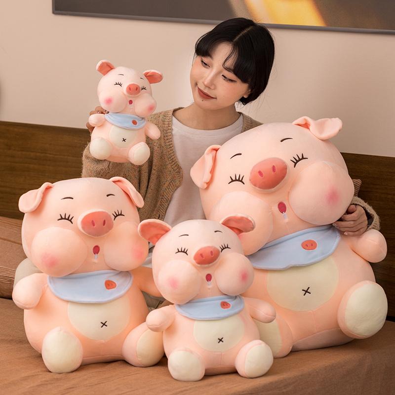 Đẹp 23-65Cm Đáng Yêu Con Lợn Béo Sang Trọng Đồ Chơi Nhồi Bông Hình Thú Dễ Thương Búp Bê Cho Bé Hình Heo Con Trẻ Em Xoa Dịu Gối Dành Cho bé Gái Sinh Nhật Chrismast Tặng