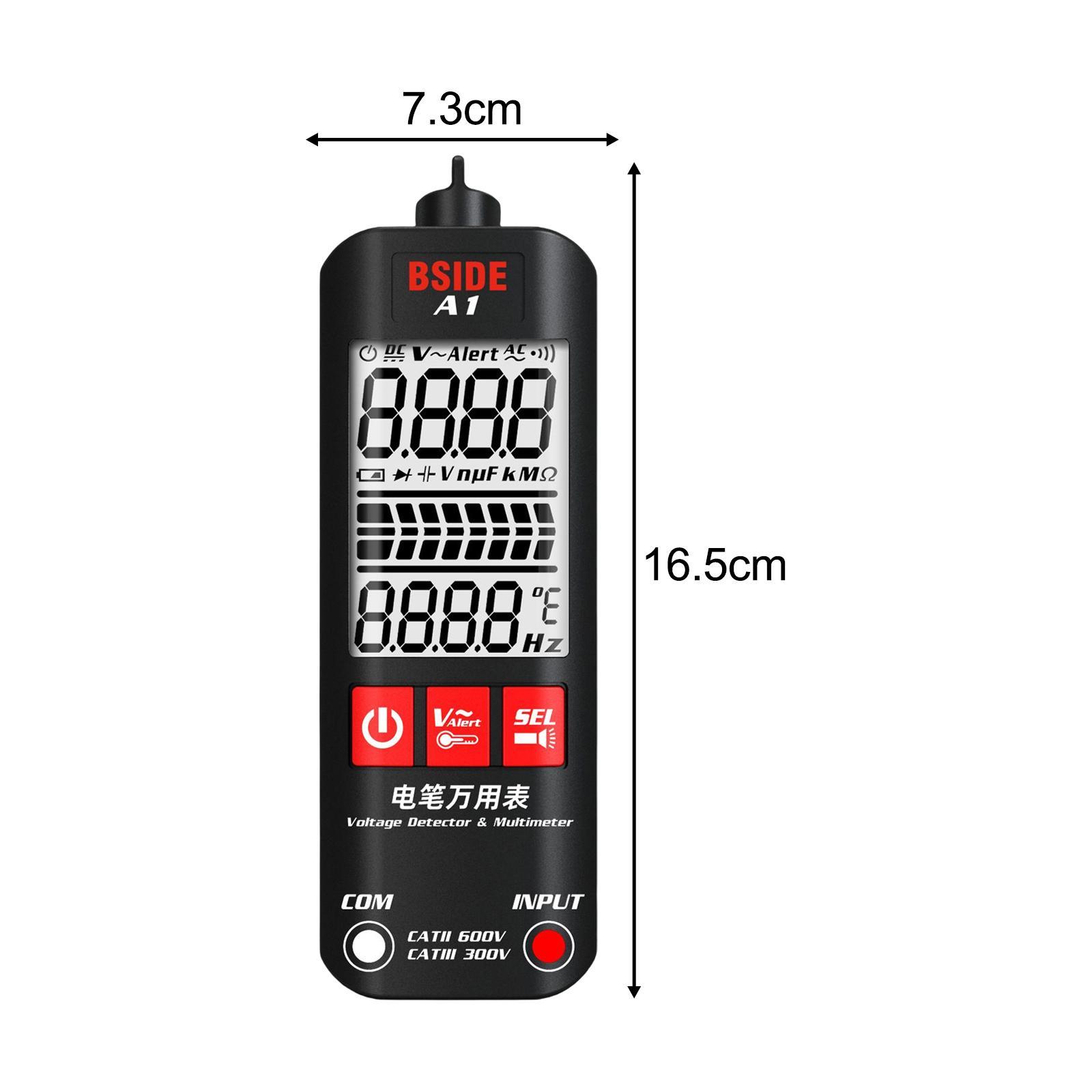 Portable Smart Multimeter Sound Light Alarm Voltage  Multimeter for Electricians