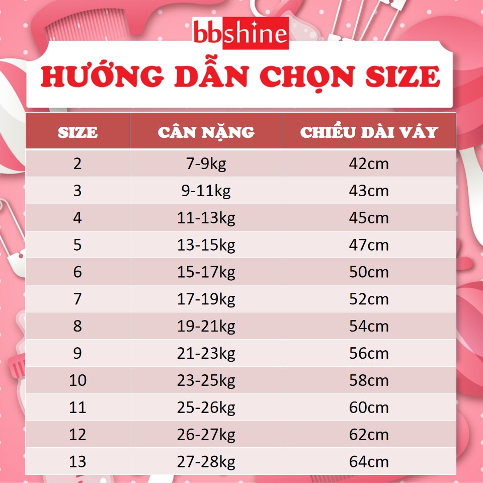 Váy hoa nhí cho bé gái, Đầm cho bé gái 7-28kg cánh tiên cổ thêu hoa siêu xinh – SD091