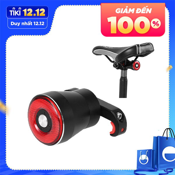 Đèn Led Phanh Cảm Biến Thông Minh Gắn Yên Sau Xe Đạp
