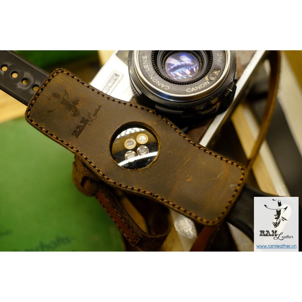 TẤM ĐỆM BUNDSTRAP RAM B2 SÁP NGỰA ĐỎ ĐỂ KẾT HỢP VỚI DÂY ZIN CỦA APPLE WATCH - RAM LEATHER