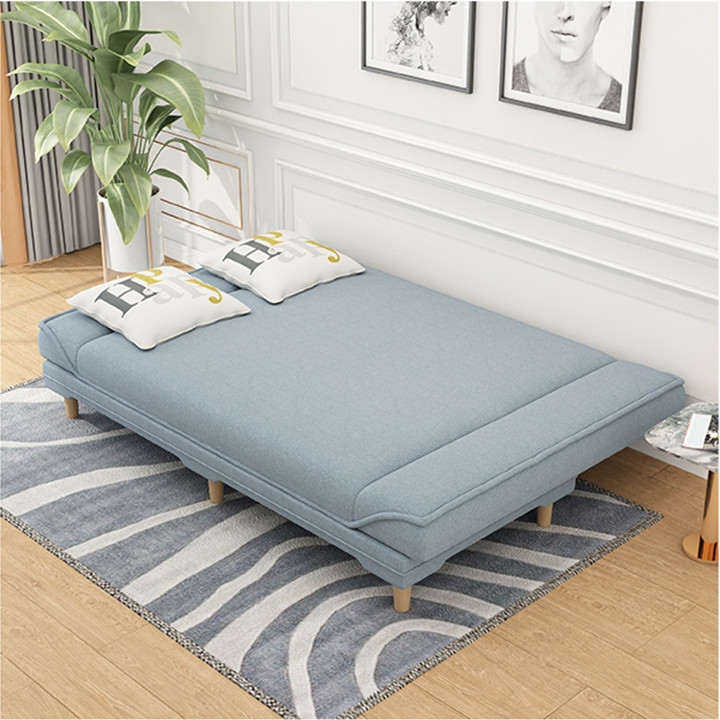 Ghế Sofa Giường. Ghế Sofa Đa Năng. Giường Sofa Gấp Gọn Thành Ghế Sofa. Phong Cách Bắc Âu. KT 1m8 x 1m