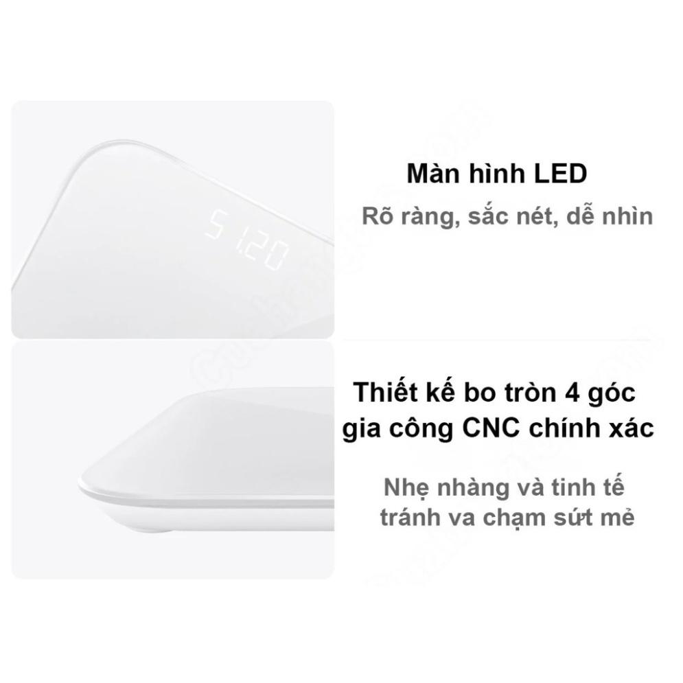 Cân thông minh Xiaomi smart scale2 - Bác Sĩ Gia Đình, Trợ Lý Sức Khỏe - Hàng Chính Hãng