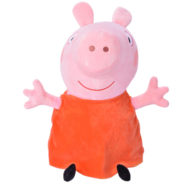 Gấu Bông Heo Peppa (Cao 40 Cm) Gb13 (Màu Cam)