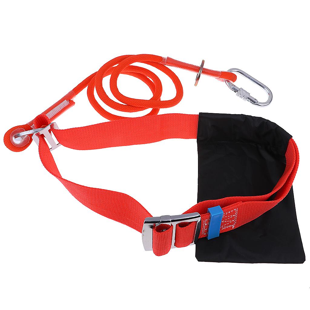 Rock Climbing Protection Harness Belt Safe Strap Landyard