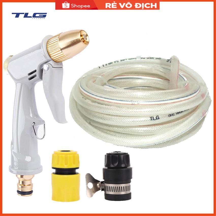 Bộ dây vòi xịt nước rửa xe, tưới cây tăng áp 3 lần, loại 20m 206846