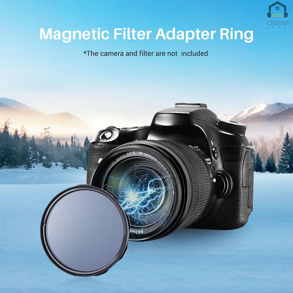 Vòng chuyển đổi ống kính UURig R-72L 72mm từ tính cho máy ảnh DSLR