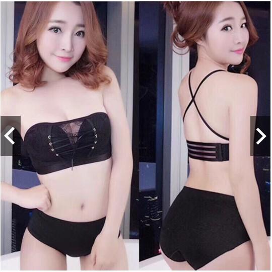 Áo lót nữ đẹp ️️ Áo lót nữ dây rút cup ren - Áo lót nữ đệm dày, chống tụt siêu nâng ngực quyến rũ