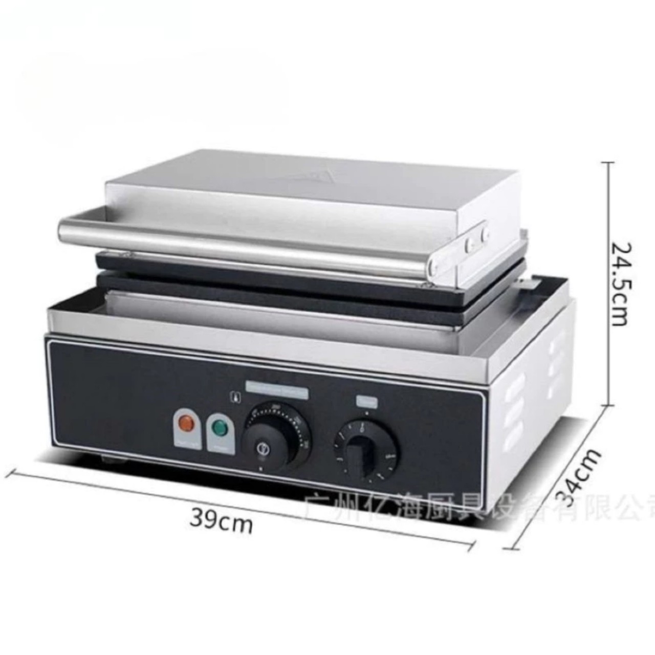 Máy Làm Bánh Hotdog Tam Giác 4 Khuôn - HĐ88 Máy Nướng Bánh Sandwich 4 Chiếc Công Suất 1500W hàng nhập khẩu