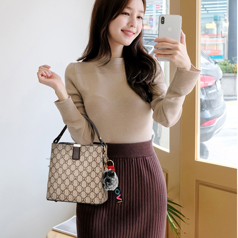 Túi xách nữ đeo chéo họa tiết hoa văn độc đáo thời trang cao cấp phong cách Hàn Quốc