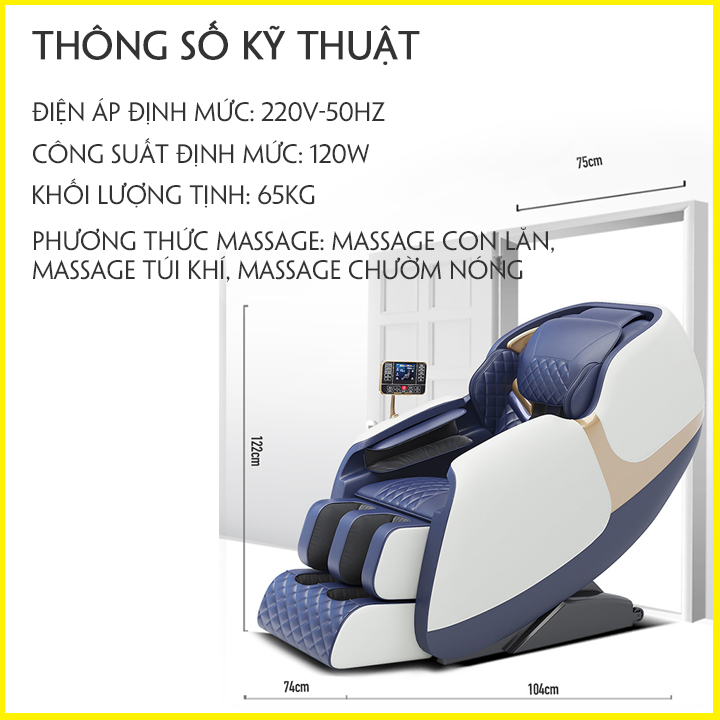 Ghế Massage Toàn Thân Cao Cấp Luxury i10. Máy Massage Trị Liệu Toàn Thân Công Nghệ Mới. Hệ Trục Bi Lăn 4D Đa Nhiệm Di Động. Tổ Hợp Các Bài Tập Massage Chuyên Sâu.