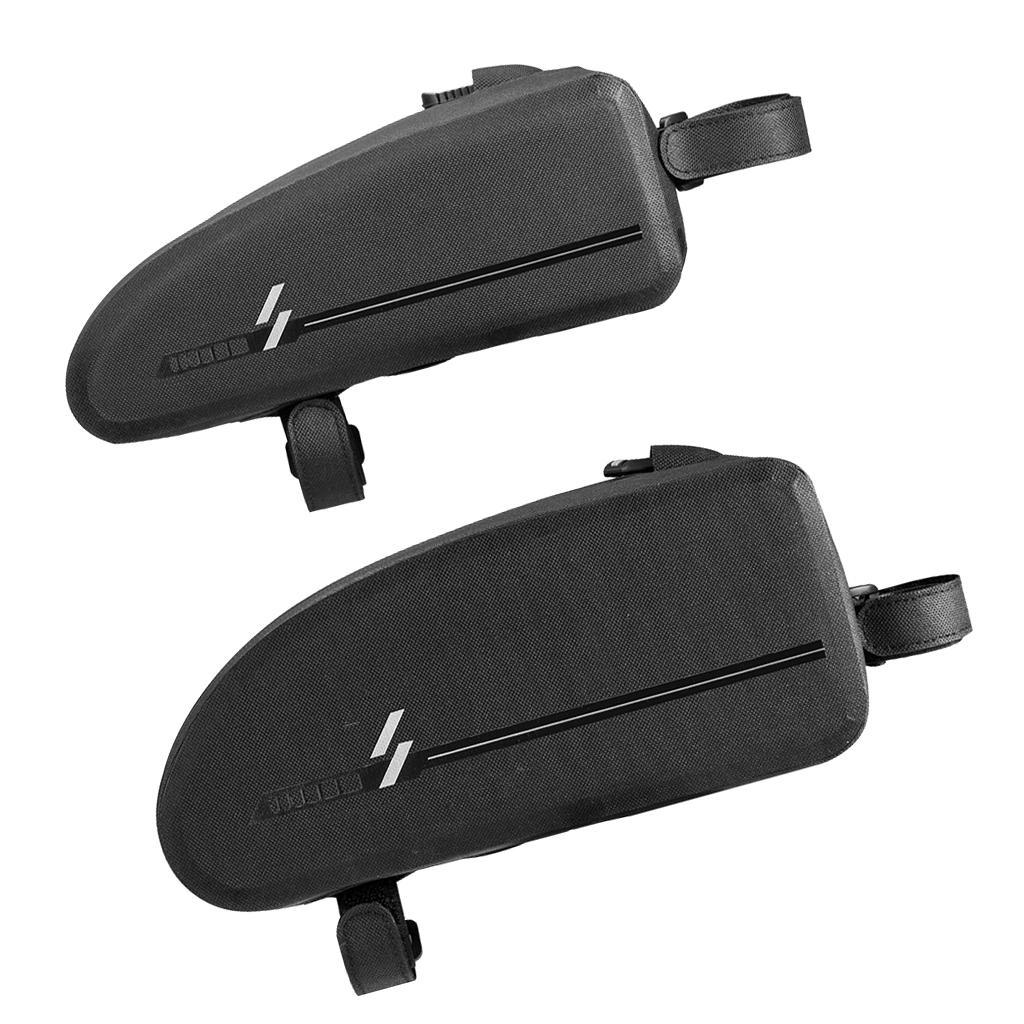 Bike Bag Bike Top Tube Bag Bike Frame Bag Bicycle Frame Bag Bike Pack Accessories, Waterproof and Stable